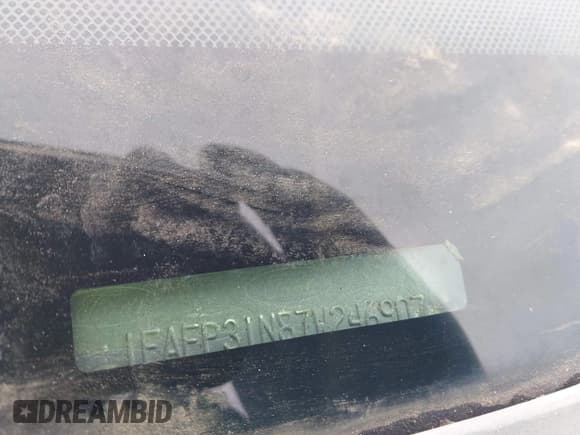 ✅ 2007 Ford Focus S • VIN: 1FAFP31N87W246907 • Лот: 43741314. Опубликован ранее на IAAI с пробегом 207 158 миль. Бесплатный доступ к архиву аукционных продаж из США и подробный отчёт об истории автомобиля на DreamBid. Изображение 9.