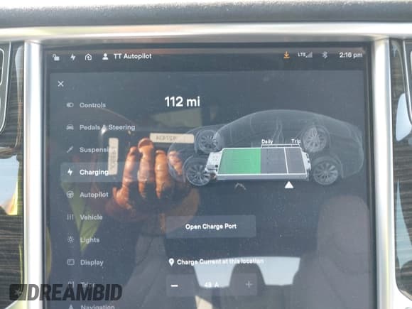 ✅ 2016 Tesla Model S 90D • VIN: 5YJSA1E2XGF138954 • Лот: 43599257. Опубликован ранее на IAAI с пробегом 129 035 миль. Бесплатный доступ к архиву аукционных продаж из США и подробный отчёт об истории автомобиля на DreamBid. Изображение 17.