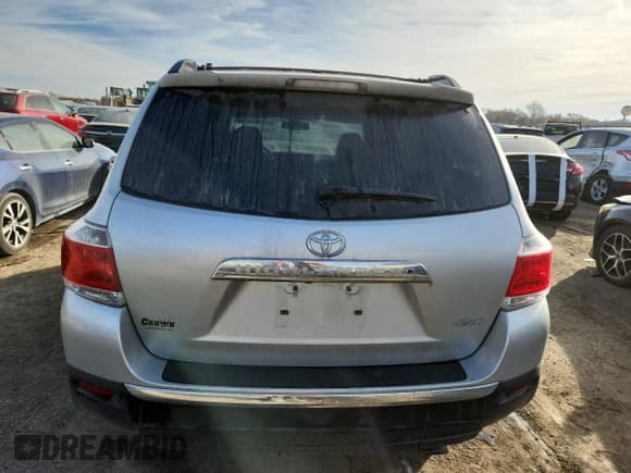 ✅ 2012 Toyota Highlander Limited • VIN: 5TDDK3EH0CS165723 • Lot: 92538125. Listed on Copart with 166,521 mi. Free auction sales archive from the USA and detailed vehicle history report at DreamBid. Image 6.