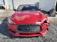 ✅ 2020 Infiniti Q60 Red Sport 400 • VIN: JN1FV7EK4LM400383 • Lot: 87031234. Listed on Copart with 26,583 mi. Free auction sales archive from the USA and detailed vehicle history report at DreamBid. Image 5.