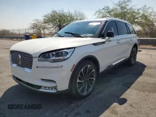 ✅ 2023 Lincoln Aviator Reserve • VIN: 5LM5J7WC3PGL22588 • Lot: 96592315. Listed on Copart with Not provided. Free auction sales archive from the USA and detailed vehicle history report at DreamBid. Image 1.