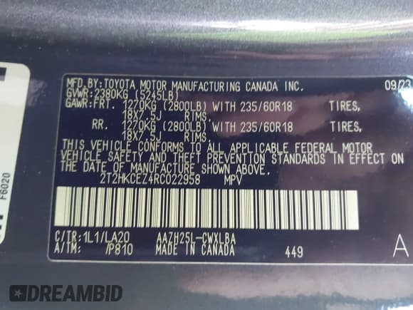 ✅ 2024 Lexus NX 350h Luxury • VIN: 2T2HKCEZ4RC022958 • Lot: 43142844. Wystawiony na IAAI z przebiegiem 35 216 mil. Bezpłatny archiwum sprzedaży aukcyjnych z USA i szczegółowy raport historii pojazdu na DreamBid. Zdjęcie 9.