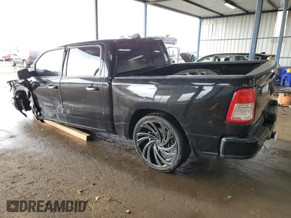 ✅ 2019 Ram 1500 Big Horn • VIN: 1C6SRFFT3KN780768 • Lot: 55788145. Listed on Copart with 93,415 mi. Free auction sales archive from the USA and detailed vehicle history report at DreamBid. Image 2.