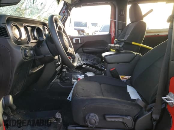 ✅ 2021 Jeep Wrangler Sport • VIN: 1C4GJXAG9MW614936 • Lot: 45460575. Listed on Copart with Not provided. Free auction sales archive from the USA and detailed vehicle history report at DreamBid. Image 7.