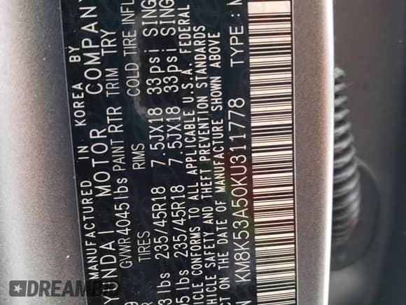 2019 Hyundai Kona Ultimate с VIN KM8K53A50KU311778, выставлен на аукционе Copart как лот 47336503 с пробегом 47 100 миль миль и . История ставок и продаж доступна на DreamBid. Изображение 16.