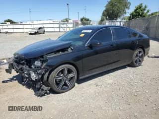 2023 Honda Accord Sport с VIN 1HGCY2F5XPA058059, выставлен на аукционе Copart как лот 80346875 с пробегом 30 443 миль миль и Списание • Salvage title. История ставок и продаж доступна на DreamBid. Изображение 1.