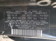 ✅ 2017 Hyundai Accent SE • VIN: KMHCT4AE8HU247031 • Лот: 77455334. Опубликован ранее на Copart с пробегом 95 463 миль. Бесплатный доступ к архиву аукционных продаж из США и подробный отчёт об истории автомобиля на DreamBid. Изображение 12.