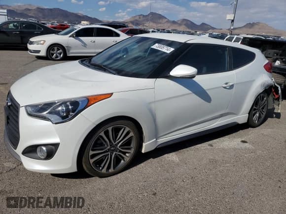 ✅ 2016 Hyundai Veloster Turbo • VIN: KMHTC6AE8GU293792 • Lot: 73808714. Wystawiony na Copart z przebiegiem 51 400 mil. Bezpłatny archiwum sprzedaży aukcyjnych z USA i szczegółowy raport historii pojazdu na DreamBid. Zdjęcie 1.