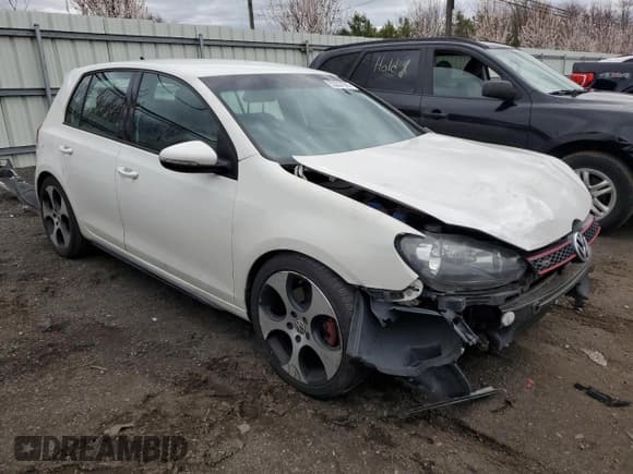✅ 2012 Volkswagen Golf GTI Autobahn • VIN: WVWHV7AJ0CW193286 • Lot: 53337005. Listed on Copart with 265,369 mi. Free auction sales archive from the USA and detailed vehicle history report at DreamBid. Image 4.