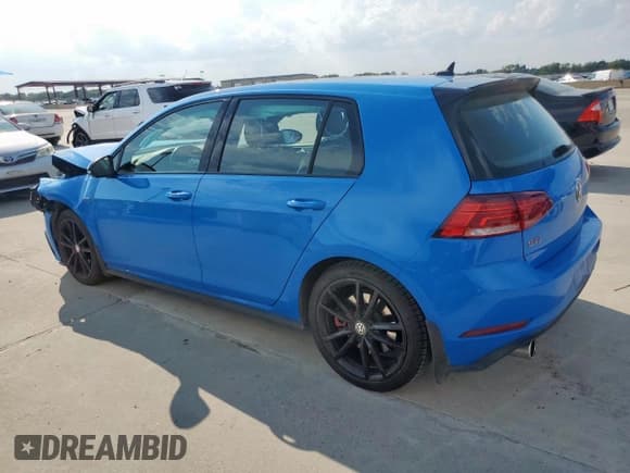 ✅ 2021 Volkswagen Golf GTI S • VIN: 3VW6T7AU3MM006516 • Lot: 69927545. Wystawiony na Copart z przebiegiem 50 518 mil. Bezpłatny archiwum sprzedaży aukcyjnych z USA i szczegółowy raport historii pojazdu na DreamBid. Zdjęcie 2.