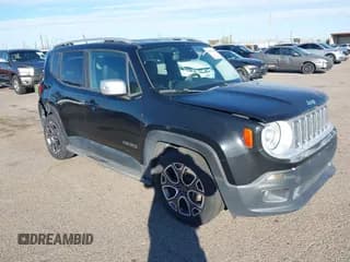 ✅ 2016 Jeep Renegade Limited • VIN: ZACCJADT7GPC84722 • Lot: 43863439. Listed on IAAI with 52,389 mi. Free auction sales archive from the USA and detailed vehicle history report at DreamBid. Image 1.