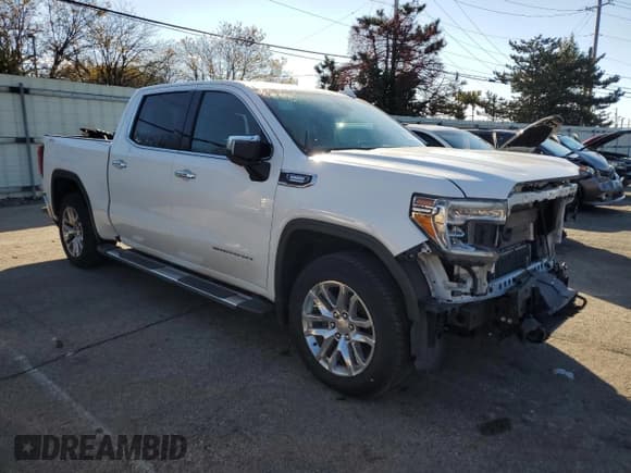 ✅ 2021 GMC Sierra 1500 SLT • VIN: 3GTU9DET8MG332996 • Lot: 90616605. Wystawiony na Copart z przebiegiem 71 707 mil. Bezpłatny archiwum sprzedaży aukcyjnych z USA i szczegółowy raport historii pojazdu na DreamBid. Zdjęcie 4.