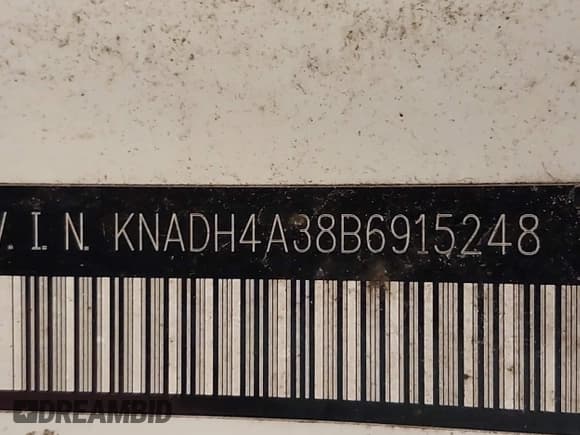 ✅ 2011 Kia Rio LX • VIN: KNADH4A38B6915248 • Lot: 42752113. Wystawiony na IAAI z przebiegiem 170 981 mil. Bezpłatny archiwum sprzedaży aukcyjnych z USA i szczegółowy raport historii pojazdu na DreamBid. Zdjęcie 9.