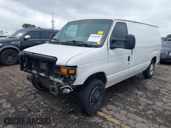 ✅ 2011 Ford Econoline Cargo Commercial • VIN: 1FTNE1EW6BDA82354 • Lot: 42340908. Listed on IAAI with 312,950 mi. Free auction sales archive from the USA and detailed vehicle history report at DreamBid. Image 2.