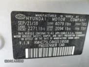 ✅ 2019 Hyundai Ioniq SEL • VIN: KMHC75LC4KU119558 • Lot: 51467645. Wystawiony na Copart z przebiegiem 54 423 mil. Bezpłatny archiwum sprzedaży aukcyjnych z USA i szczegółowy raport historii pojazdu na DreamBid. Zdjęcie 12.