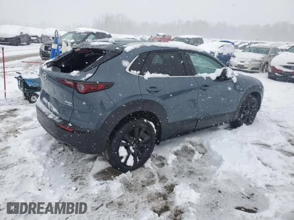 ✅ 2022 Mazda CX-30 2.5 Turbo • VIN: 3MVDMBAY9NM442834 • Lot: 91933855. Listed on Copart with 49,386 mi. Free auction sales archive from the USA and detailed vehicle history report at DreamBid. Image 3.