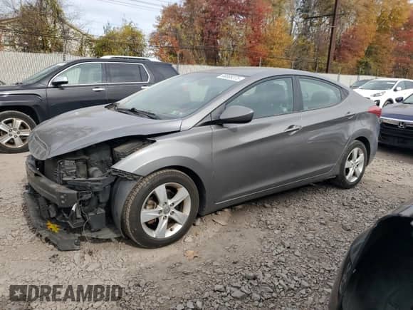 2013 Hyundai Elantra GLS с VIN 5NPDH4AE5DH386970, выставлен на аукционе Copart как лот 90008375 с пробегом 169 250 миль миль и Списание • Salvage title. История ставок и продаж доступна на DreamBid. Изображение 1.