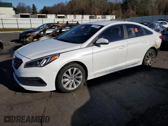 ✅ 2015 Hyundai Sonata Sport • VIN: 5NPE34AF3FH069011 • Lot: 69040802. Listed on Copart with Not provided. Free auction sales archive from the USA and detailed vehicle history report at DreamBid. Image 1.