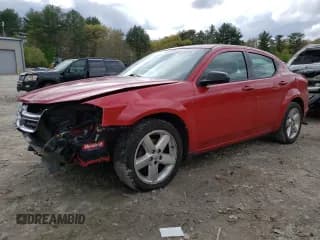 ✅ 2013 Dodge Avenger SE • VIN: 1C3CDZAB7DN688243 • Лот: 52854674. Опубликован ранее на Copart с пробегом 142 489 миль. Бесплатный доступ к архиву аукционных продаж из США и подробный отчёт об истории автомобиля на DreamBid. Изображение 1.