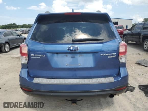 2017 Subaru Forester Limited with VIN JF2SJARC7HH578541, listed as a Copart auction lot 66165185 with 61,085 mi miles and Salvage title. Bid and sale history available at DreamBid. Image 6.