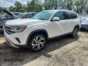 ✅ 2021 Volkswagen Atlas SEL Premium • VIN: 1V2TR2CA7MC599341 • Lot: 69103875. Listed on Copart with 43,565 mi. Free auction sales archive from the USA and detailed vehicle history report at DreamBid. Image 1.