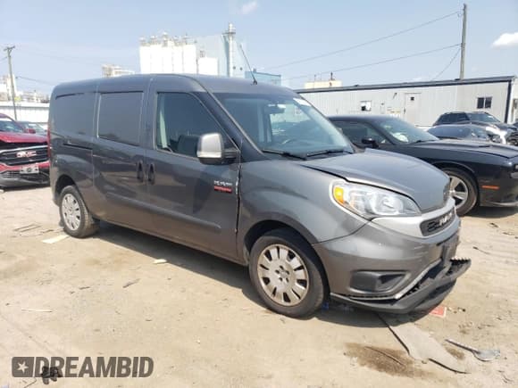 ✅ 2021 Ram ProMaster City Cargo Tradesman SLT • VIN: ZFBHRFBB5M6T22942 • Lot: 64713454. Listed on Copart with 29,792 mi. Free auction sales archive from the USA and detailed vehicle history report at DreamBid. Image 4.