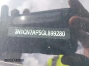 ✅ 2016 Nissan Versa S • VIN: 3N1CN7AP5GL899280 • Lot: 42482634. Listed on IAAI with 122,059 mi. Free auction sales archive from the USA and detailed vehicle history report at DreamBid. Image 9.