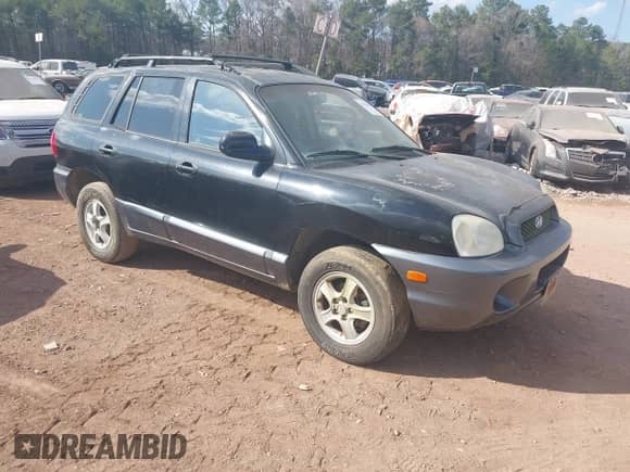 2004 Hyundai Santa Fe with VIN KM8SB12B04U630442, listed as a IAAI auction lot 41536049 with 106,135 mi miles and . Bid and sale history available at DreamBid. Image 1.