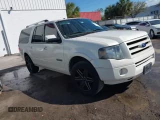 ✅ 2008 Ford Expedition Max Limited • VIN: 1FMFK195X8LA08217 • Lot: 41638362. Wystawiony na IAAI z przebiegiem 259 569 mil. Bezpłatny archiwum sprzedaży aukcyjnych z USA i szczegółowy raport historii pojazdu na DreamBid. Zdjęcie 1.