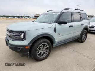 ✅ 2023 Ford Bronco Sport Big Bend • VIN: 3FMCR9B67PRE22491 • Lot: 71850325. Listed on Copart with 27,729 mi. Free auction sales archive from the USA and detailed vehicle history report at DreamBid. Image 1.
