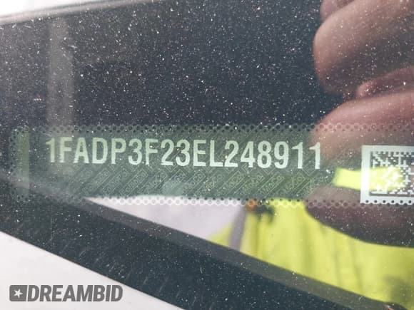 ✅ 2014 Ford Focus SE • VIN: 1FADP3F23EL248911 • Lot: 43486723. Listed on IAAI with 133,164 mi. Free auction sales archive from the USA and detailed vehicle history report at DreamBid. Image 9.