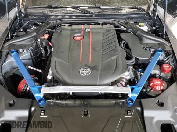 ✅ 2021 Toyota Supra 3.0 • VIN: WZ1DB0C06MW043625 • Лот: 48971283. Опубликован ранее на Copart с пробегом 8 255 миль. Бесплатный доступ к архиву аукционных продаж из США и подробный отчёт об истории автомобиля на DreamBid. Изображение 11.