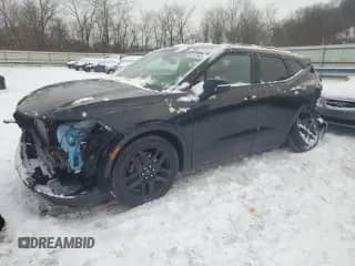 2024 Chevrolet Blazer LT with VIN 3GNKBJRSXRS123086, listed as a Copart auction lot 88247965 with 6,706 mi miles and Salvage title. Bid and sale history available at DreamBid. Image 1.