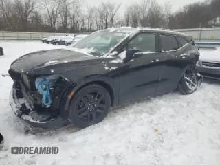 ✅ 2024 Chevrolet Blazer LT • VIN: 3GNKBJRSXRS123086 • Lot: 88247965. Listed on Copart with 6,706 mi. Free auction sales archive from the USA and detailed vehicle history report at DreamBid. Image 1.