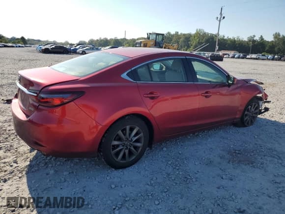 ✅ 2018 Mazda 6 Sport • VIN: JM1GL1UM6J1327717 • Lot: 71765545. Listed on Copart with Not provided. Free auction sales archive from the USA and detailed vehicle history report at DreamBid. Image 3.