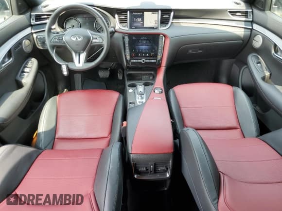 ✅ 2023 Infiniti QX50 Sport • VIN: 3PCAJ5FA4PF121110 • Lot: 65622154. Wystawiony na Copart z przebiegiem 9 708 mil. Bezpłatny archiwum sprzedaży aukcyjnych z USA i szczegółowy raport historii pojazdu na DreamBid. Zdjęcie 8.