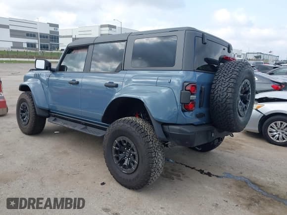 ✅ 2024 Ford Bronco Raptor • VIN: 1FMEE0RR1RLA50535 • Lot: 43545315. Listed on IAAI with 4,965 mi. Free auction sales archive from the USA and detailed vehicle history report at DreamBid. Image 3.