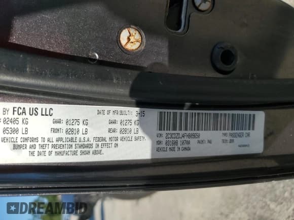 ✅ 2015 Dodge Challenger SRT 392 • VIN: 2C3CDZDJ4FH809650 • Lot: 71700425. Wystawiony na Copart z przebiegiem 111 922 mil. Bezpłatny archiwum sprzedaży aukcyjnych z USA i szczegółowy raport historii pojazdu na DreamBid. Zdjęcie 13.