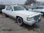 ✅ 1991 Cadillac Brougham • VIN: 1G6DW5470MR718950 • Lot: 41726864. Wystawiony na IAAI z przebiegiem 207 324 mil. Bezpłatny archiwum sprzedaży aukcyjnych z USA i szczegółowy raport historii pojazdu na DreamBid. Zdjęcie 1.