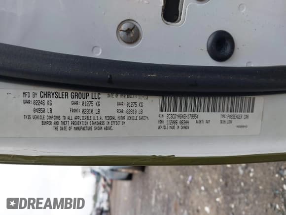 ✅ 2014 Dodge Challenger SXT • VIN: 2C3CDYAG4EH179954 • Lot: 41596676. Wystawiony na IAAI z przebiegiem Nie podano. Bezpłatny archiwum sprzedaży aukcyjnych z USA i szczegółowy raport historii pojazdu na DreamBid. Zdjęcie 9.