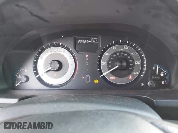 ✅ 2012 Honda Odyssey EX-L • VIN: 5FNRL5H60CB133500 • Lot: 43466138. Listed on IAAI with 186,927 mi. Free auction sales archive from the USA and detailed vehicle history report at DreamBid. Image 7.