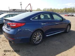 ✅ 2015 Hyundai Sonata Sport • VIN: 5NPE34AF9FH047711 • Lot: 49712923. Listed on Copart with 183,576 mi. Free auction sales archive from the USA and detailed vehicle history report at DreamBid. Image 3.