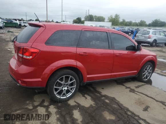 2015 Dodge Journey R/T z VIN 3C4PDCEG6FT714933, wystawiony jako Copart lot #71434785 z przebiegiem 158 247 mil mil oraz Czysty tytuł • Clean title. Historia ofert i sprzedaży dostępna na DreamBid. Obrazek 3.