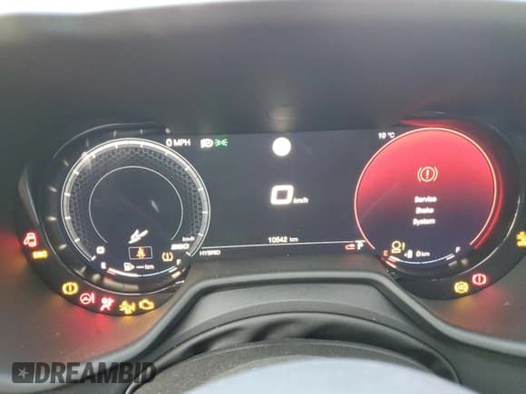 ✅ 2024 Dodge Hornet R/T Plus • VIN: ZACPDFDWXR3A21392 • Lot: 57051805. Listed on Copart with 10,542 mi. Free auction sales archive from the USA and detailed vehicle history report at DreamBid. Image 9.