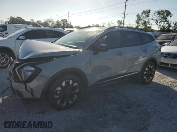 ✅ 2023 Kia Sportage X-Line • VIN: 5XYK6CAF2PG097993 • Lot: 86883375. Wystawiony na Copart z przebiegiem 27 481 mil. Bezpłatny archiwum sprzedaży aukcyjnych z USA i szczegółowy raport historii pojazdu na DreamBid. Zdjęcie 1.