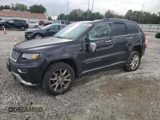 ✅ 2015 Jeep Grand Cherokee Summit • VIN: 1C4RJFJG2FC767956 • Lot: 81808245. Listed on Copart with 151,956 mi. Free auction sales archive from the USA and detailed vehicle history report at DreamBid. Image 1.