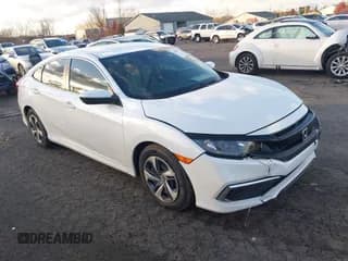 ✅ 2020 Honda Civic LX • VIN: 19XFC2F67LE007760 • Lot: 43689718. Listed on IAAI with 33,662 mi. Free auction sales archive from the USA and detailed vehicle history report at DreamBid. Image 1.