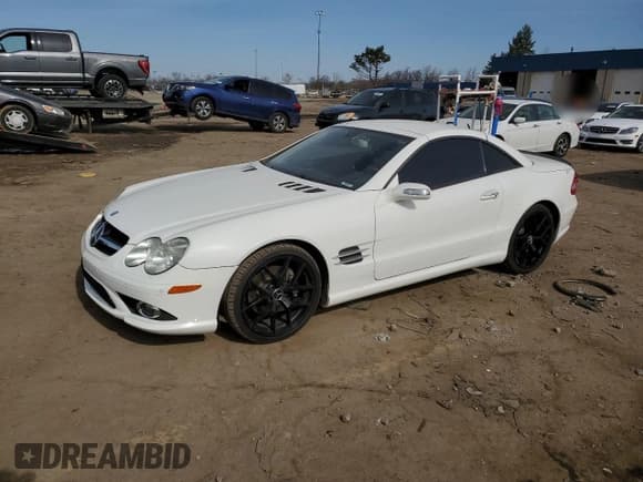 ✅ 2008 Mercedes-Benz SL 550 • VIN: WDBSK71F28F138337 • Лот: 46896265. Опубликован ранее на Copart с пробегом 86 717 миль. Бесплатный доступ к архиву аукционных продаж из США и подробный отчёт об истории автомобиля на DreamBid. Изображение 1.