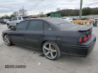 2004 Chevrolet Impala SS Supercharged с VIN 2G1WP551149173423, выставлен на аукционе Copart как лот 80700644 с пробегом Не указан миль и Списание • Salvage title. История ставок и продаж доступна на DreamBid. Изображение 2.