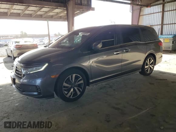 ✅ 2022 Honda Odyssey Touring • VIN: 5FNRL6H85NB043785 • Lot: 81160045. Listed on Copart with 193,024 mi. Free auction sales archive from the USA and detailed vehicle history report at DreamBid. Image 1.
